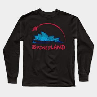 Opera House Sydney Noise Long Sleeve T-Shirt